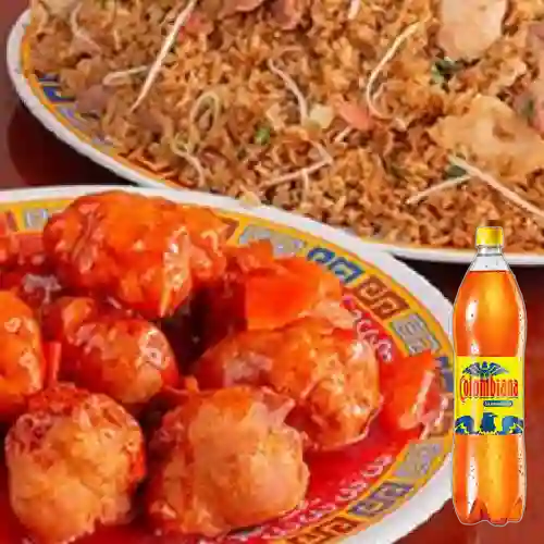 Combo combinado 2, mediano + colombiana