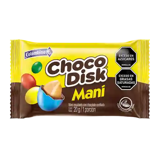 Chocodisk Maní Chocolate