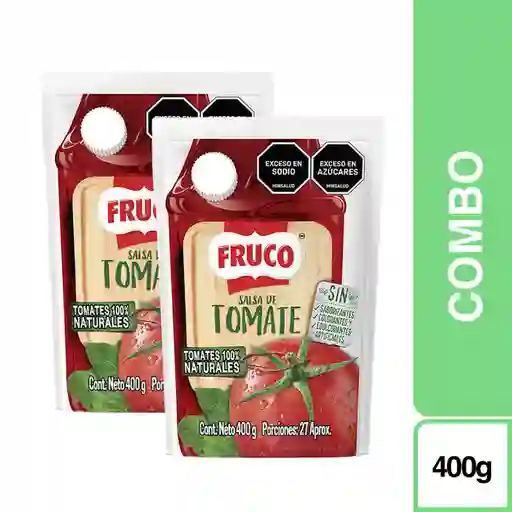 2 x Salsa de Tomate Fruco 400 g