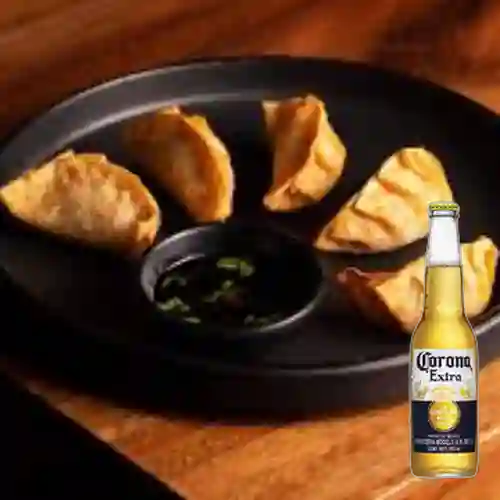 Combo Gyozas + Corona Extra 355 ml