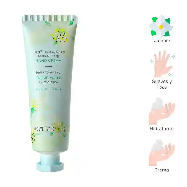 Crema Para Manos Hidratante Fragance Series de Jazmín Miniso