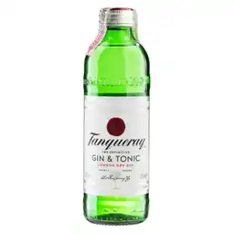 Coctel Gin Tonic Tanqueray Listo Para Tomar 275ML