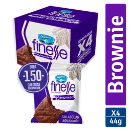 Brownie Finesse x4 Und 44 g