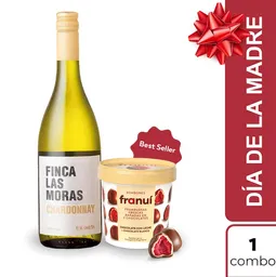 Combo Vino Blanco Chardonnay + Franui