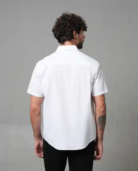 Camisa Hombre Blanco S 110 110G001_BLA110601 Rifle