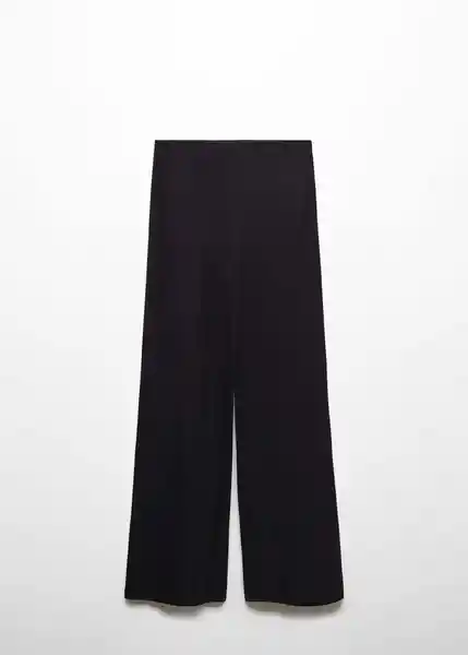 Pantalón Diego Negro Talla S Mujer Mango