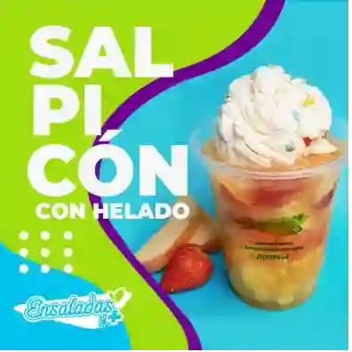 Salpicón con Helado