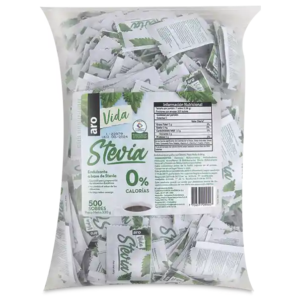 Endulzante Stevia Vida Aro