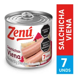 Zenú Pack Salchicha Viena de Cerdo y Pollo