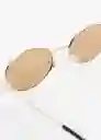 Gafas de Sol Freya Oro Talla 99 Mujer Mango