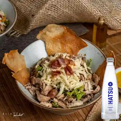 Combo Ensalada Miel Mostaza +Agua Hatsu S/Gas 300ml
