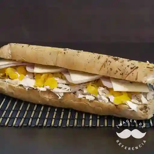 Sándwich Hawaiano