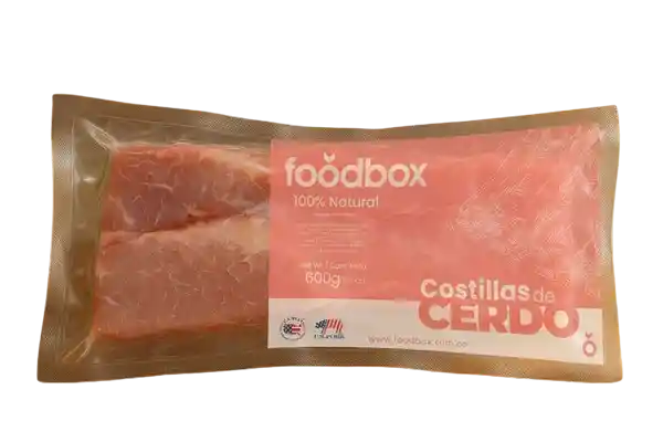 Foodbox Costilla de Cerdo Congelada