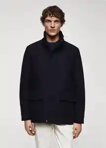 Abrigo Ray Navy Talla XS Hombre Mango