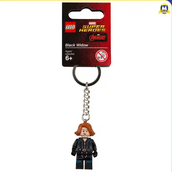 Lego Llavero Original Marvel Black Widow