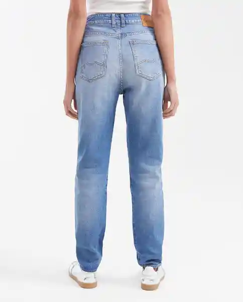 Jean Boyfit Femenino Azul Francés Medio Talla 6 Chevignon
