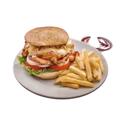 Hamburguesa Tradicional de Pollo