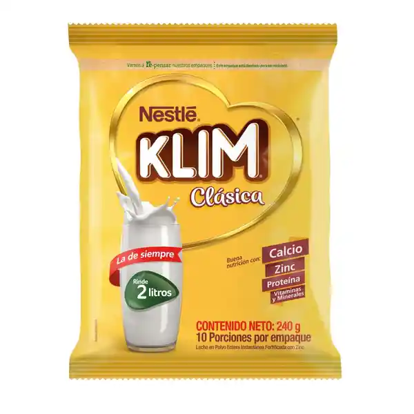 Leche en polvo KLIM Clásica x 240g