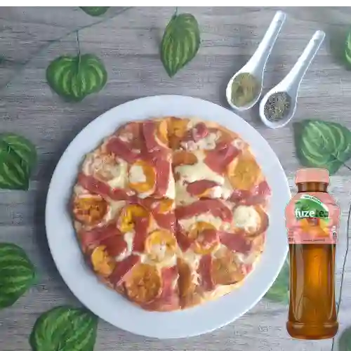 Combo Pizza Personal + Fuze Tea Durazno 400ML