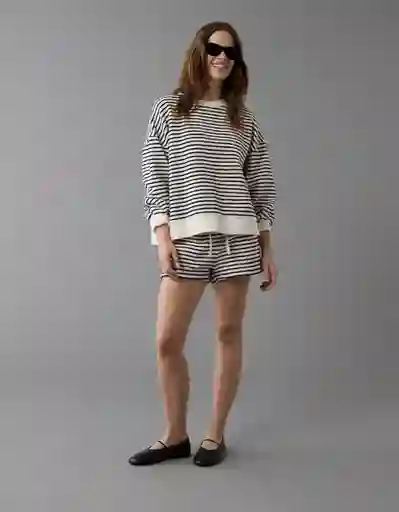 Buzo Mujer Negro Talla: SMALL 2564001 American Eagle