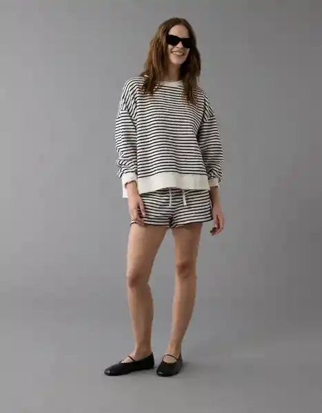 Buzo Mujer Negro Talla: SMALL 2564001 American Eagle