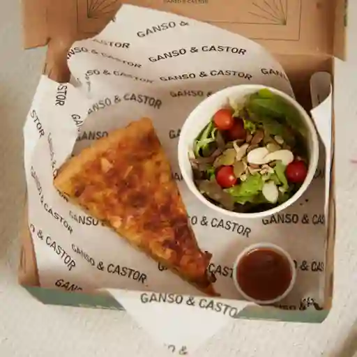 Porcion quiche florentina