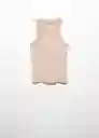 Top Boniw Rosa Palo Talla S Mujer Mango