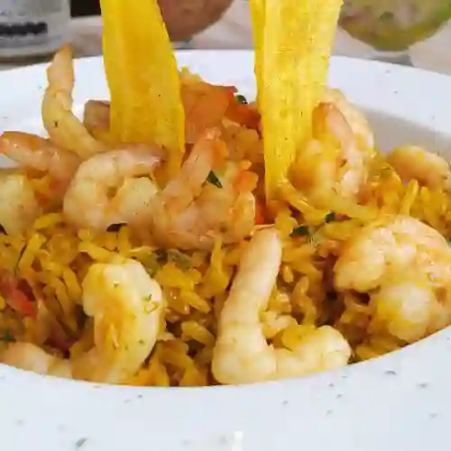 Arroz con Camarones