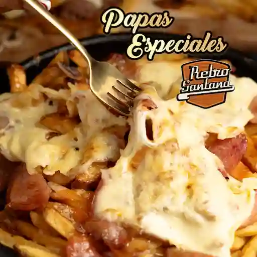 Combo papas especiales + bebida400ml