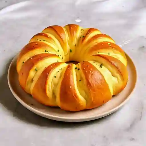 Borde Relleno De Queso O Bocadillo