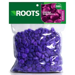 Roots Piedra Decorativa Morado