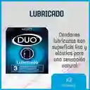 Duo Condones Lubricados