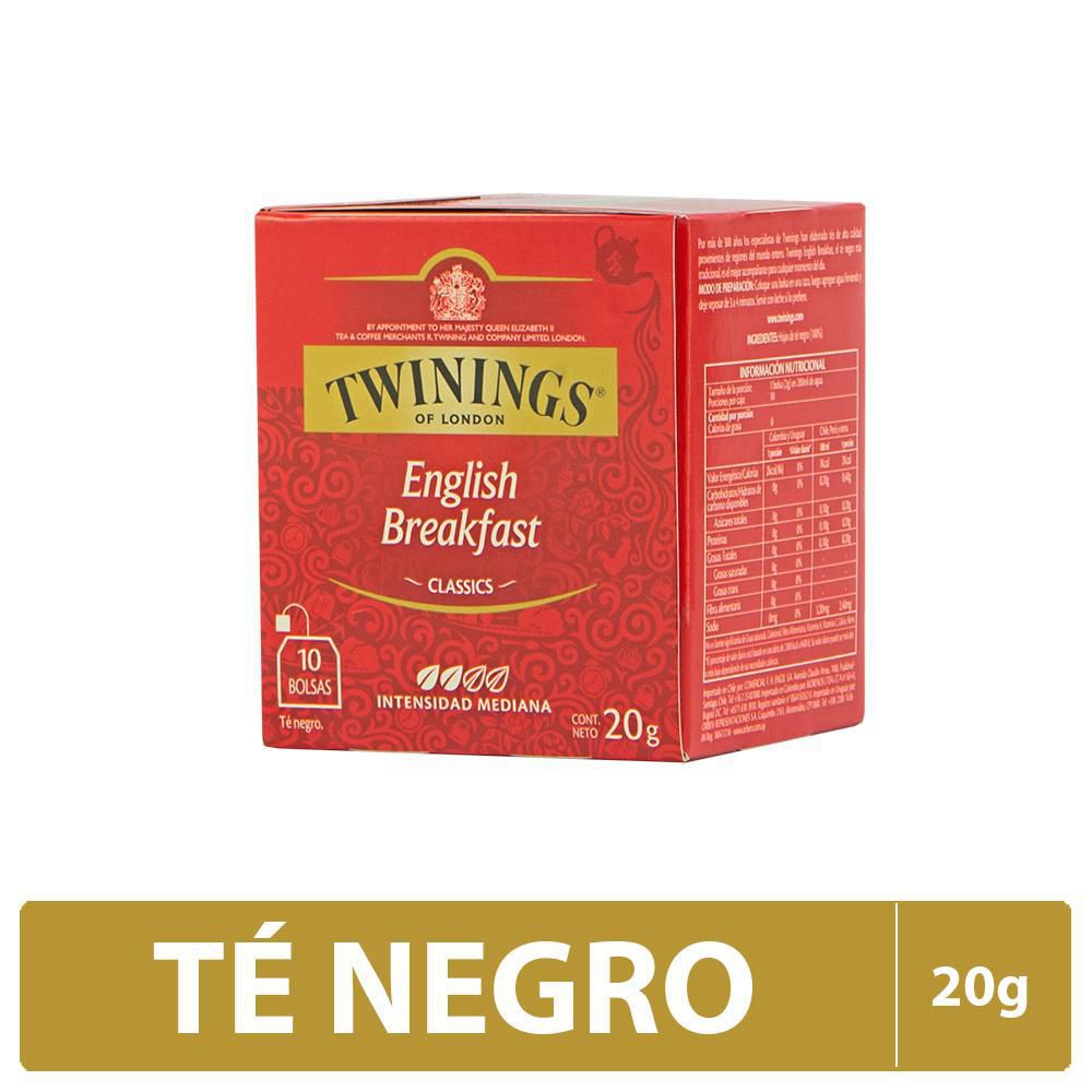 Twinings Té Negro English Breakfast 20 g