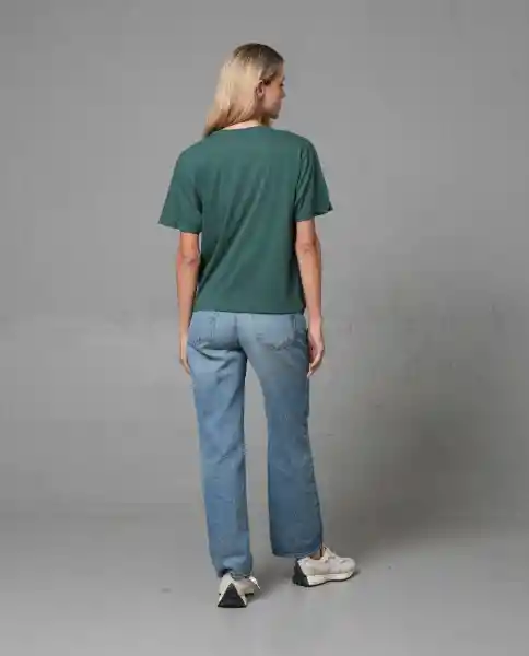 Camiseta Mujer Verde M 200G000_VER195414 Rifle