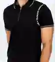 Girbaud Camiseta Polo Negro Talla S 112879