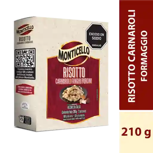 Monticello Risotto Carnaroli Funghi Porcini