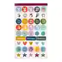 Block Con Stickers Escolar Casaideas