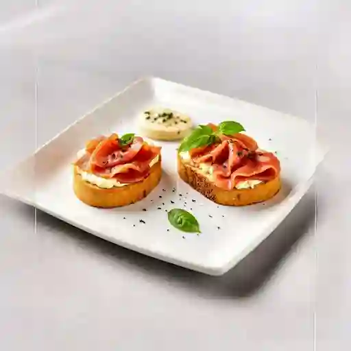 Bruschetta di prosciutto