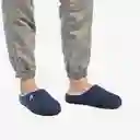 Inkanta Pantuflas Sherpa Hombre Azul M/L