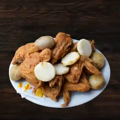 1 Pollo Apanado