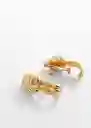 Pendientes Dallas Oro Talla 99 Mujer Mango