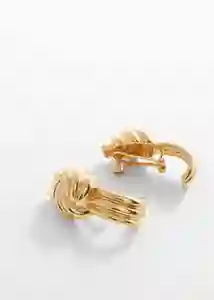 Pendientes Dallas Oro Talla 99 Mujer Mango