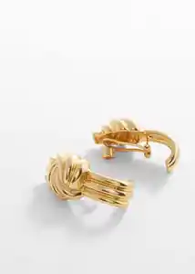 Pendientes Dallas Oro Talla 99 Mujer Mango