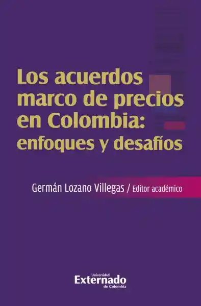 Los Acuerdos Marco de Precios en Colombia - Germán