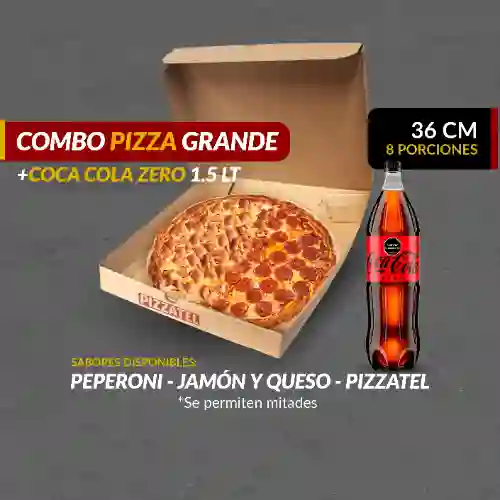 Combo Pizza Grande + Coca Cola 15l