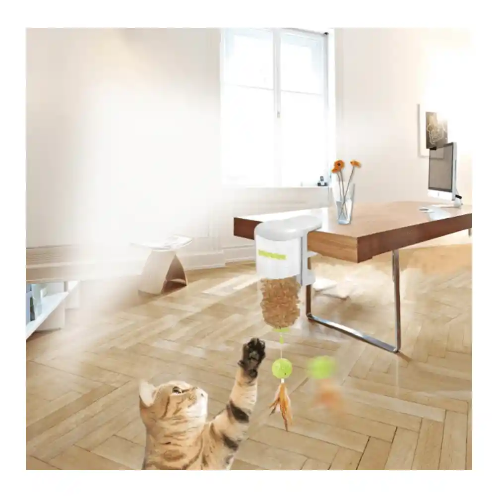 AFP Dispensador de Comida Para Gato Treat