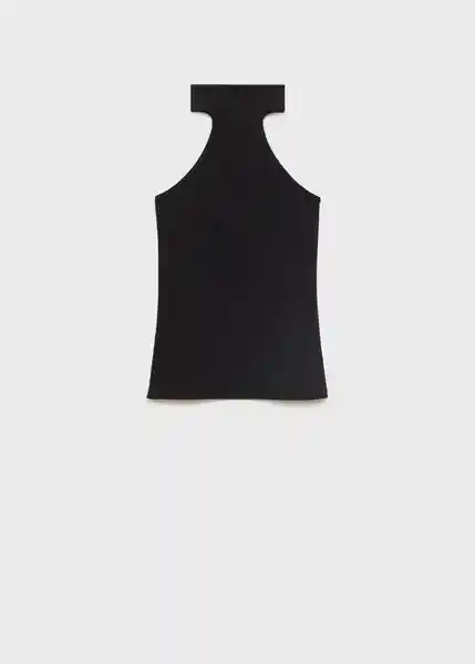 Top Duke Negro Talla S Mujer Mango