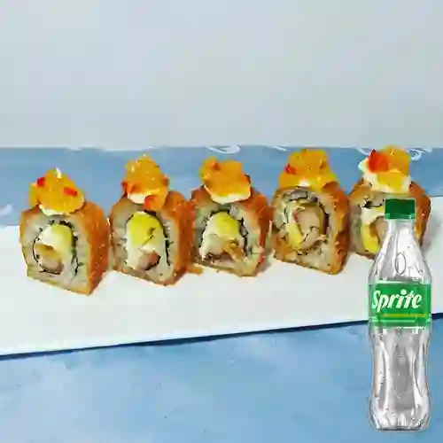 Combo Saiyajin Roll + Sprite Original 400ml