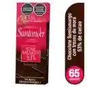 Santander Chocolate de Tabla Fina 53 % Cacao con Mora