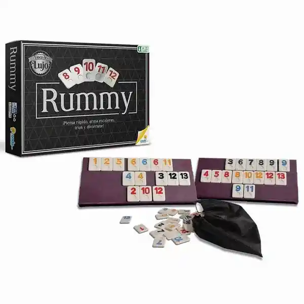 Ronda Juego de Mesa Rummy de Lujo